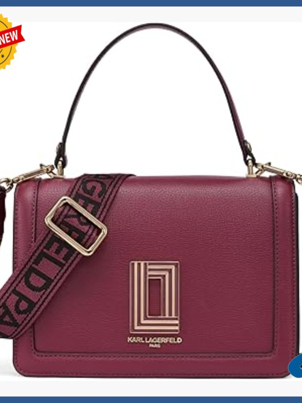 Leather Satchel Crossbody Bag with Top Handle and 4 Compartments